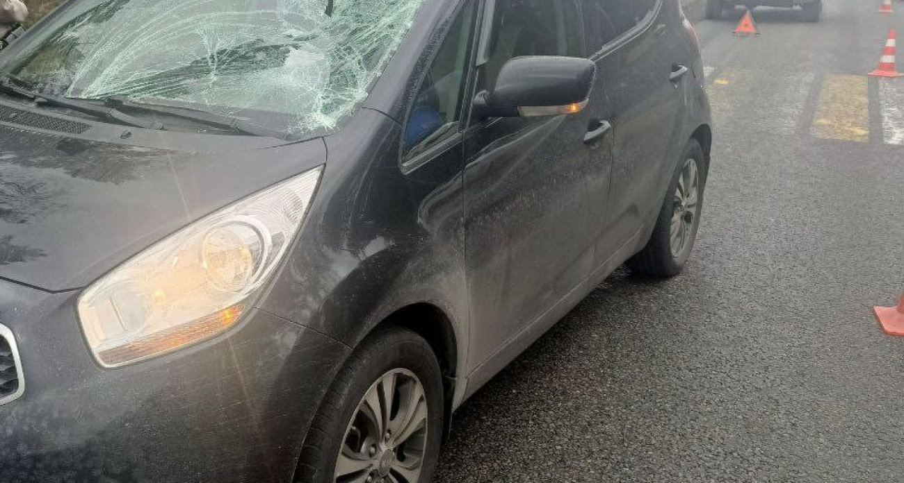 Появилось видео наезда на пешехода у Куяра