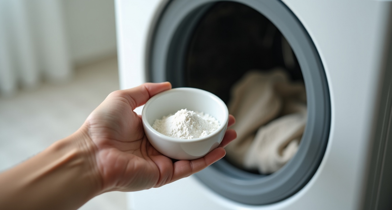 1 ложка в барабан стиральной машины: идеальная чистота внутри на целый год