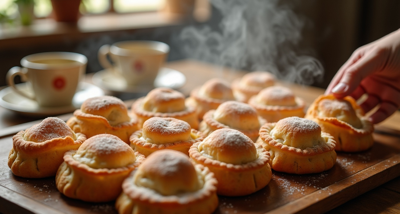 1 пачка творога - и щедрая порция вкусняшек к чаю готова за 20 минут: домашние съедят всё до крошки