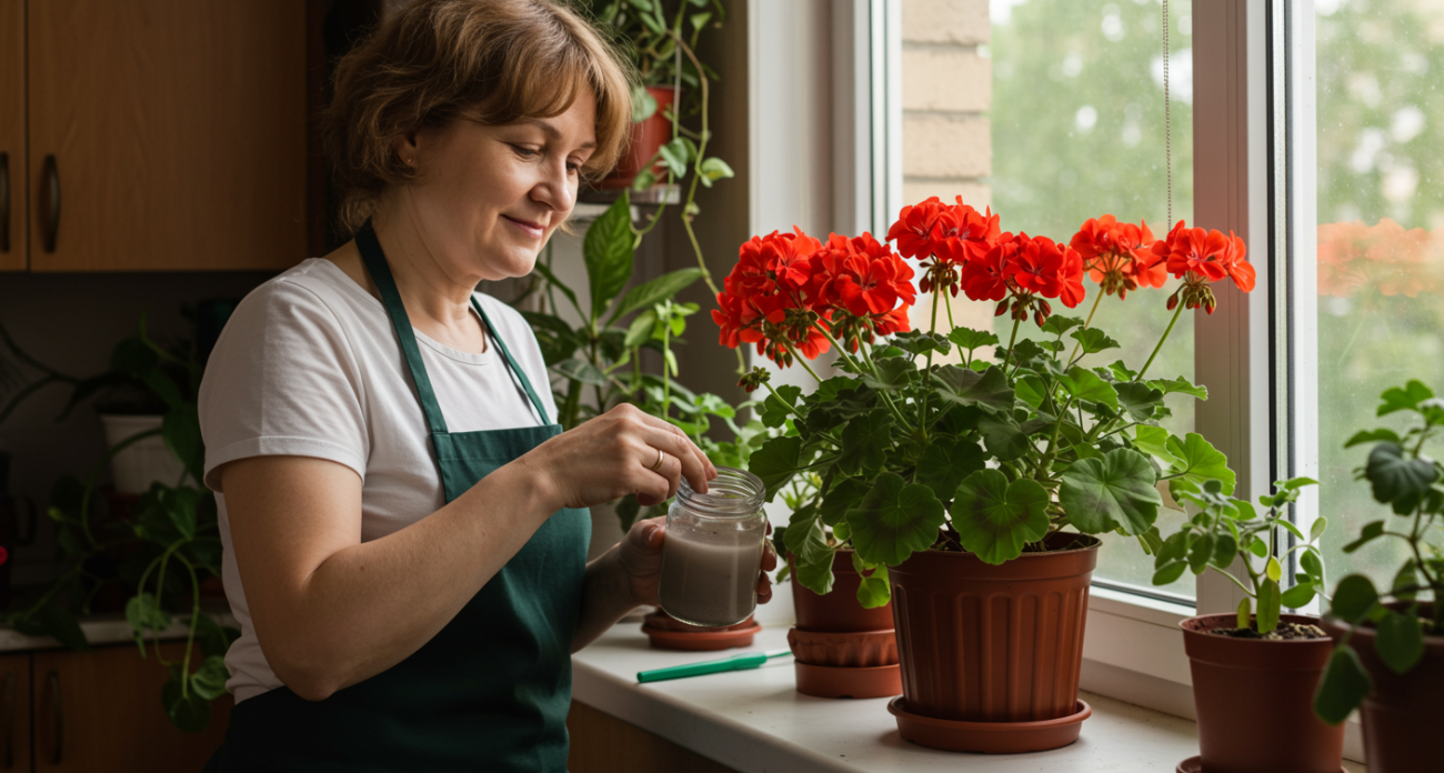 Идеальная подкормка для герани: используйте это средство регулярно — цветение не заставит себя ждать