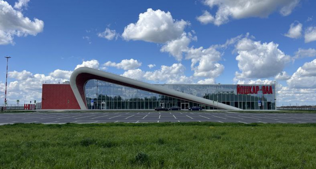 Пассажирский терминал достроили в новом аэропорту Йошкар-Олы