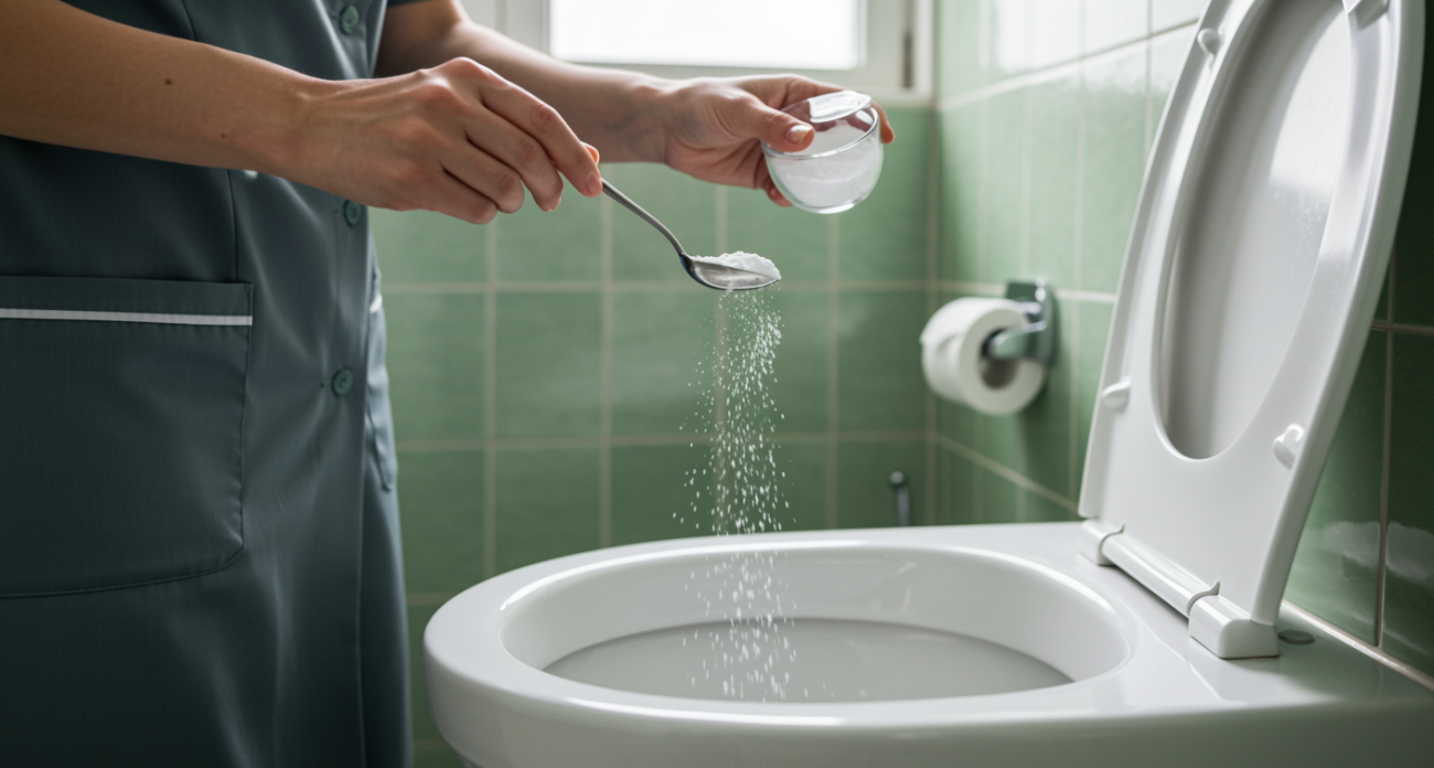 5 ложек чистоты: секрет горничных для сияющего унитаза каждое утро