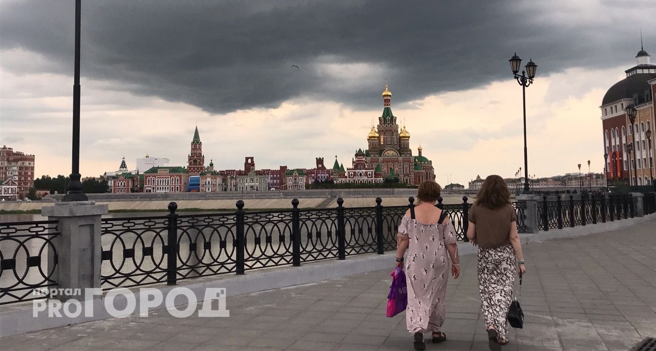 Июнь в Марий Эл начнется с холода и дождей