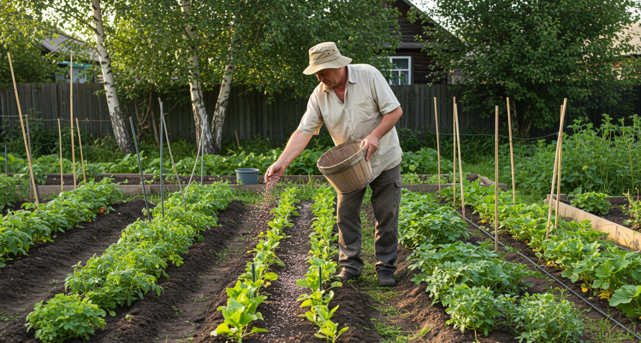 Вносите в начале июня на участки – урожай утроится без лишних затрат: альтернатива навозу, которая работает даже на самых бедных почвах