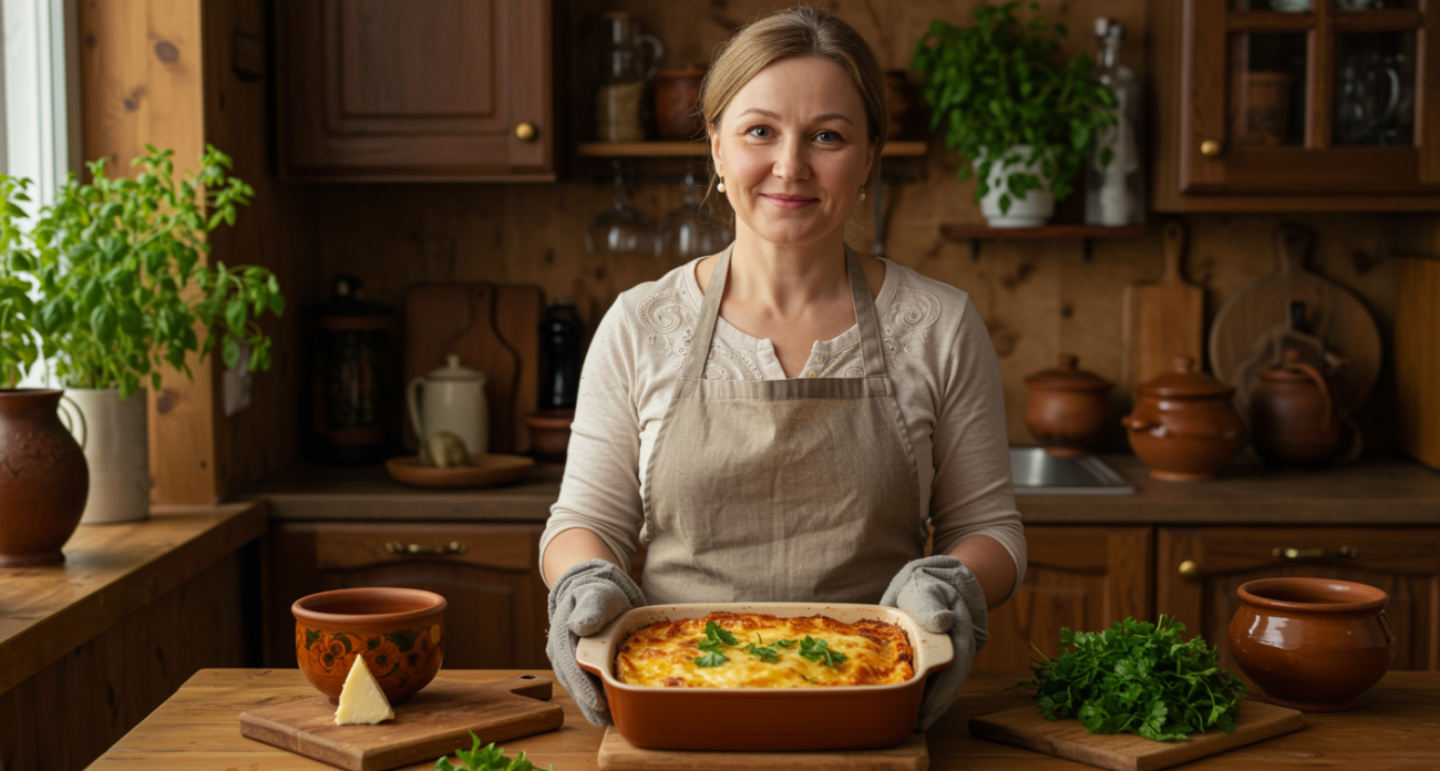 Аппетитная запеканка «три в одном» - готовим сытный ужин за 30 минут - домашние будут требовать добавки