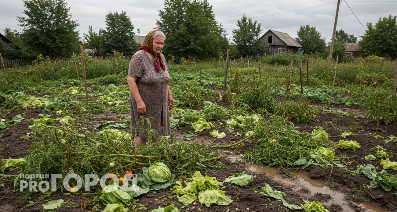 Волна дождей с крупным градом накроет Россию: дачники в панике - урожай под угрозой