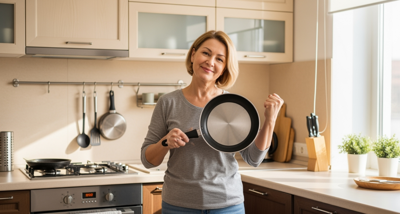 Сковорода избавится от жира и нагара за минуты: выручит дешевое средство из аптеки