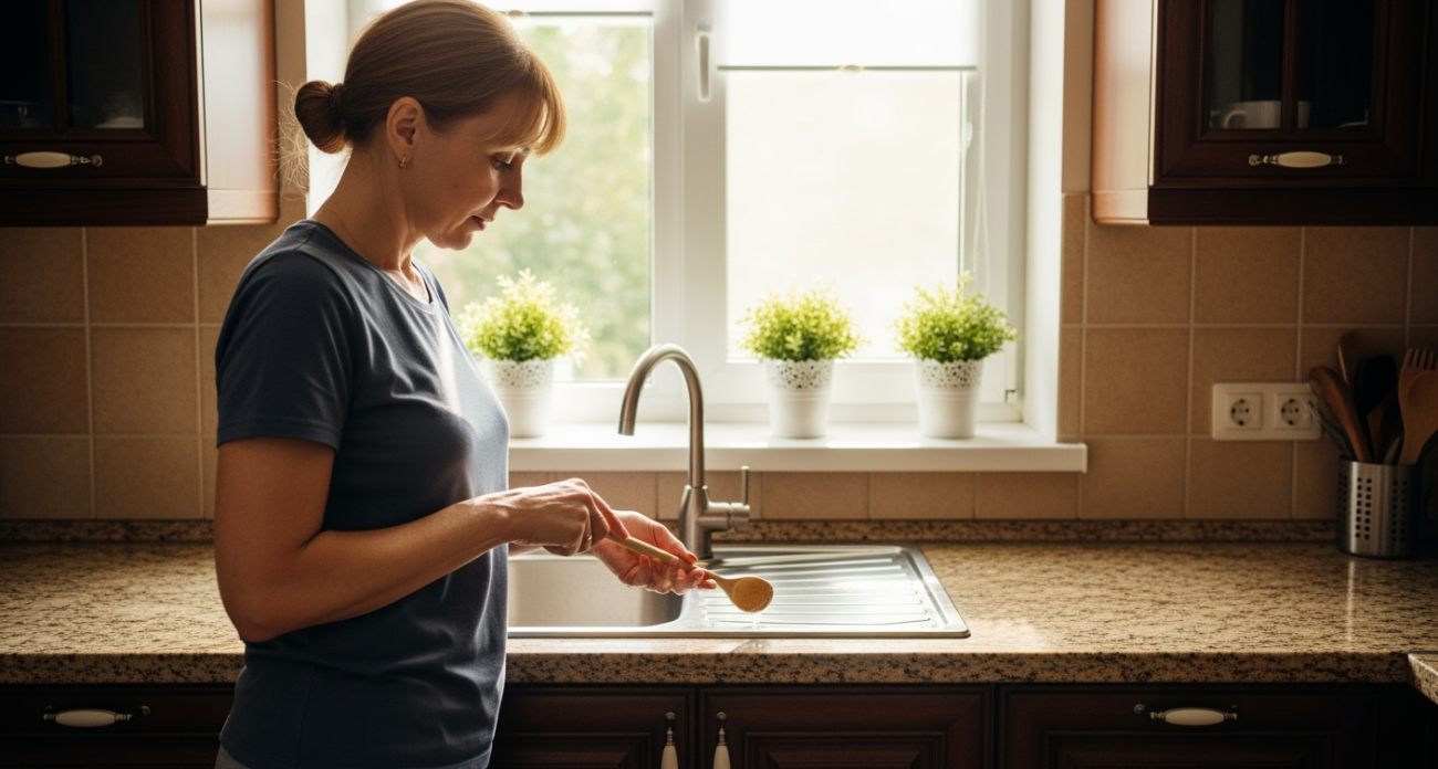 1 ложка и 1 стакан в канализацию: жир исчезнет за 5 минут — в разы эффективнее, чем уксус и сода