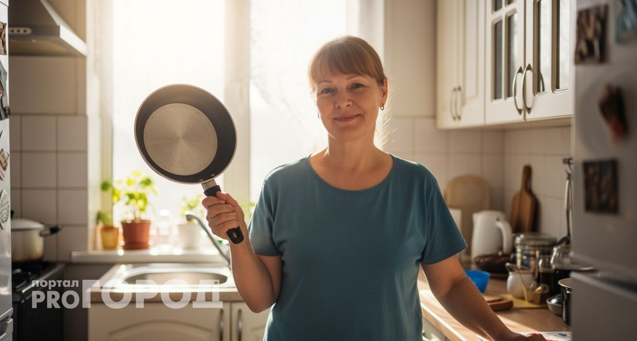 Сковорода с 15-летним нагаром начнет слепить чистотой: очистка всего в два шага
