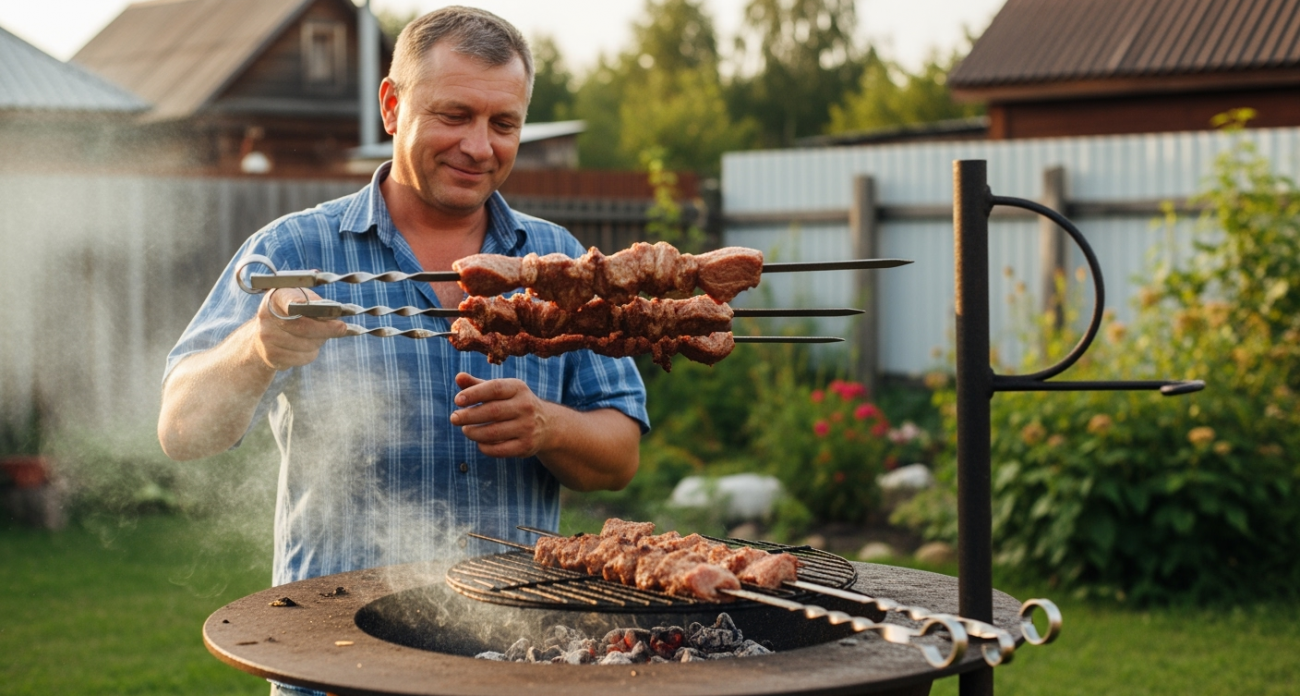 Вот как грузины готовят мясо для шашлыка - забудьте об уксусе, майонезе и соевом соусе. Просто тает во рту
