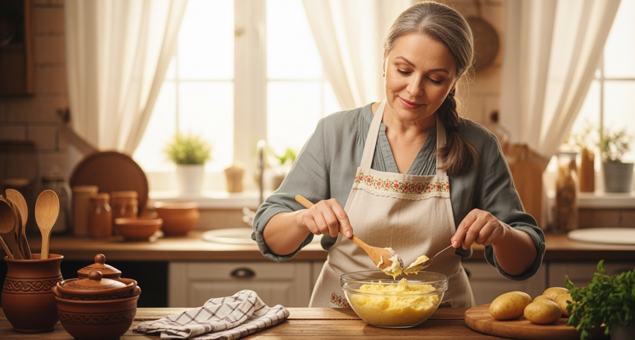 Клейстер вместо пюре в прошлом: разбираем основную ошибку - как грамотно использовать масло для идеальной консистенции