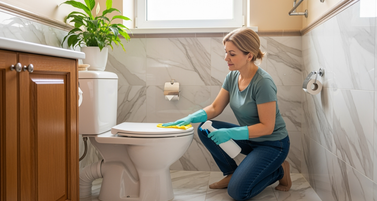 Всего 100 граммов, и мой унитаз сияет, как в дорогом отеле: свекровь научила, как действовать наверняка