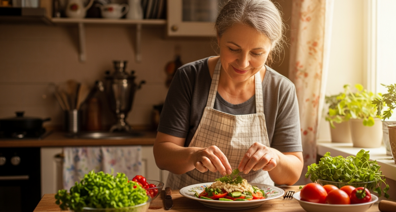 Популярный салат времён СССР, про который многие несправедливо забыли: продукты есть в каждом доме