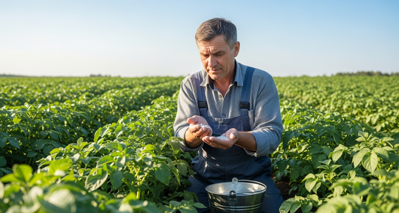 Колорадский жук избегает этого как огня: всего щепотка этого вещества на ведро воды дает результат