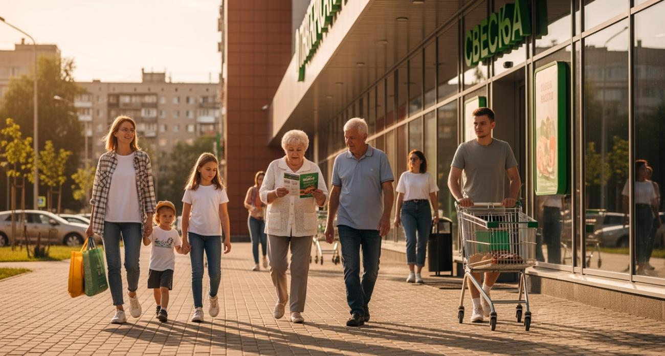Магнитам и Пятерочкам осталось недолго: россияне массово переходят в другой супермаркет — продукты свежайшие, а цены — как из 2010 г