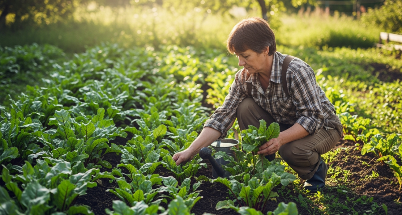 Как удобрить свеклу в июле для сочных и крупных корнеплодов