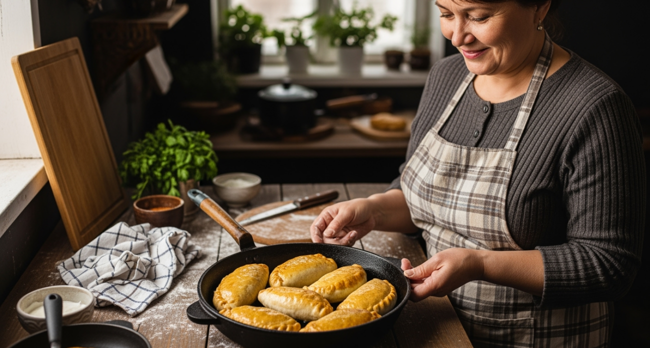 Смешиваю стакан кефира с мясным фаршем: получаю гору аппетитных ленивых беляшей