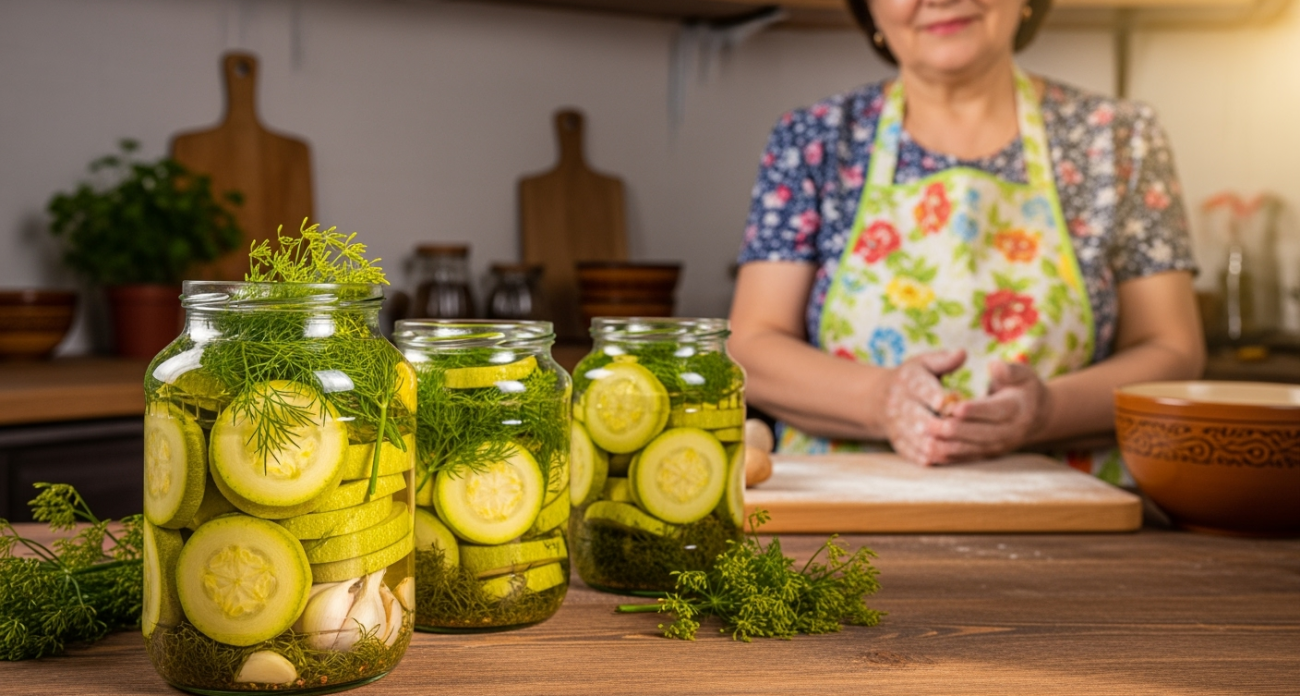 Такие кабачки на зиму сколько ни заготовь, всегда будет мало. Банки не успевают остыть, как их уже хотят съесть