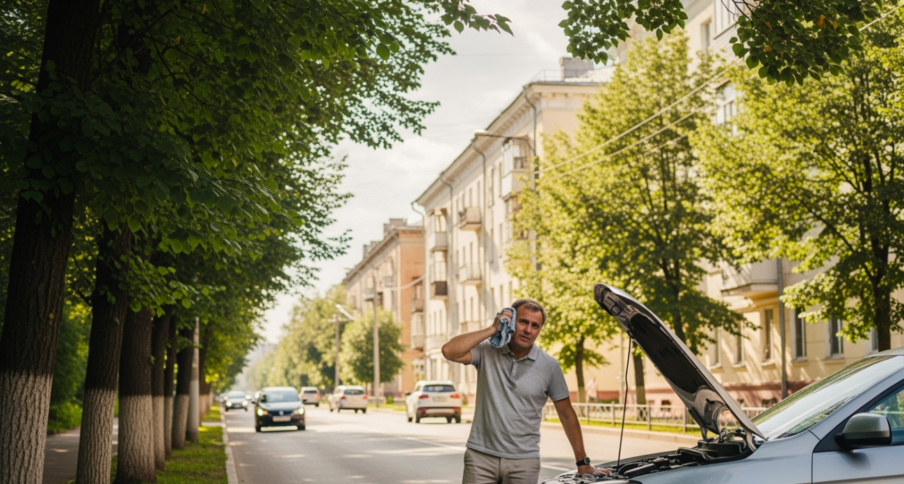 Названы 3 основные ошибки водителей, которые летом лишат кондиционера в автомобиле