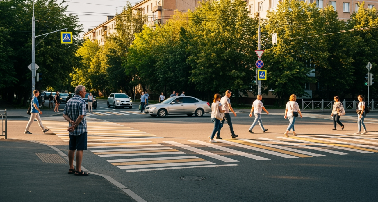 Верховный Суд вынес решение: должен ли водитель ждать, пока пешеход полностью перейдёт дорогу