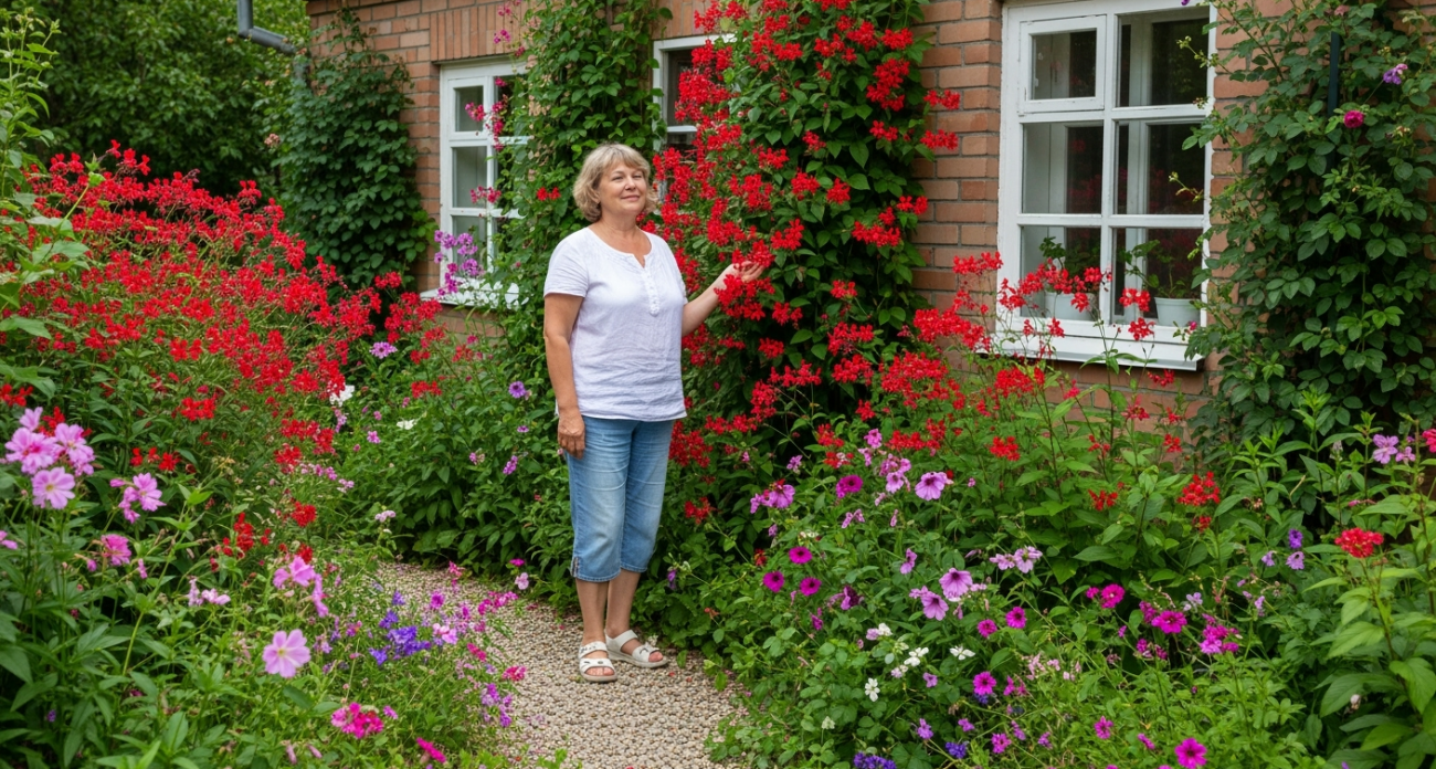 Как же меня восхищает этот многолетник: покрыт яркими цветами все лето, а заботы не требует
