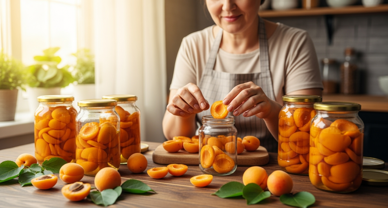 Пока сезон - делаю побольше: абрикосы в сиропе дольками на зиму без стерилизации - вкусно и очень просто