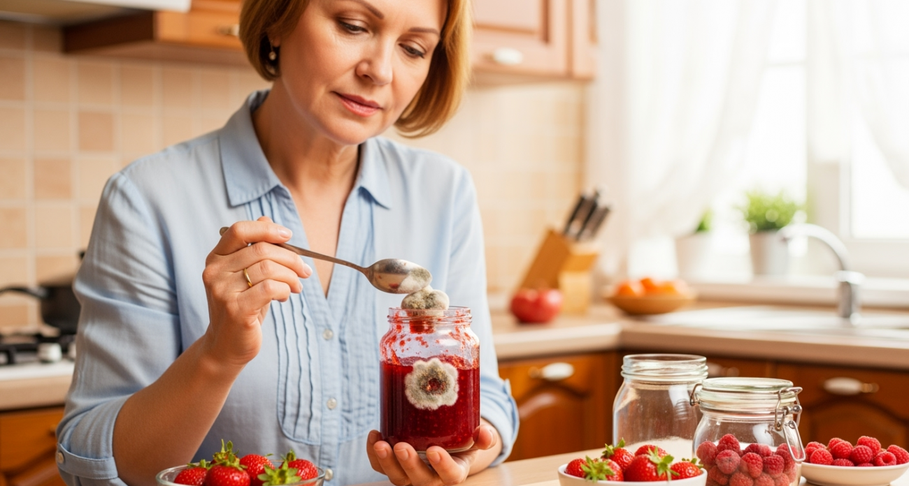 В банке с вареньем появилась плесень. Рассказываю, как избежать порчи продукта и что делать с уже испорченным