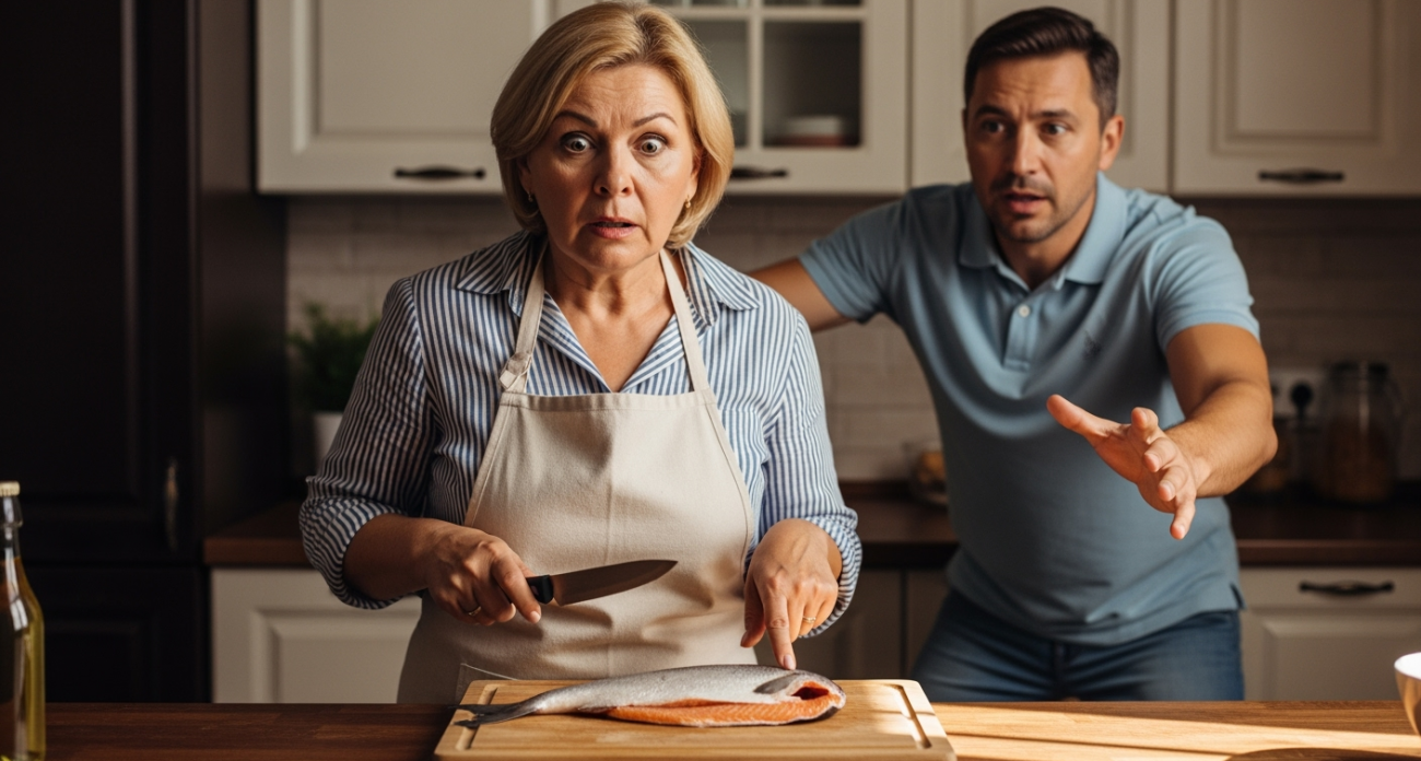 Купила в Светофоре недорогую горбушу, а при разделке глаза на лоб полезли: муж тут же примчался на мой возглас