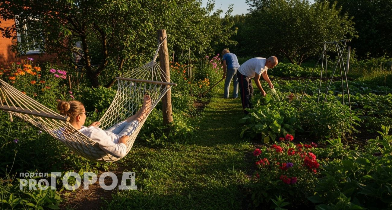 Лежу на гамаке и любуюсь, как работают соседи: 10 дел в огороде, которых можно не делать
