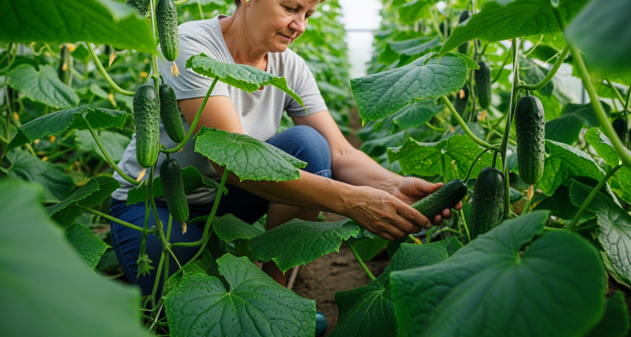 Стакан на ведро воды — и утренние заморозки огурцам не страшны: вырастают сочными, хрустящими — словно с юга привезли