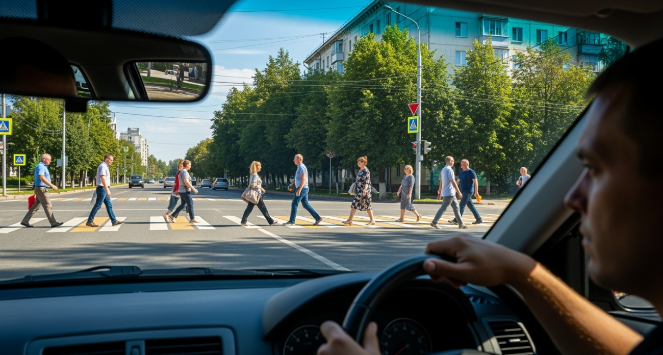 Верховный Суд вынес решение: нужно ли ждать, пока пешеход перейдет дорогу полностью, или можно ехать сразу