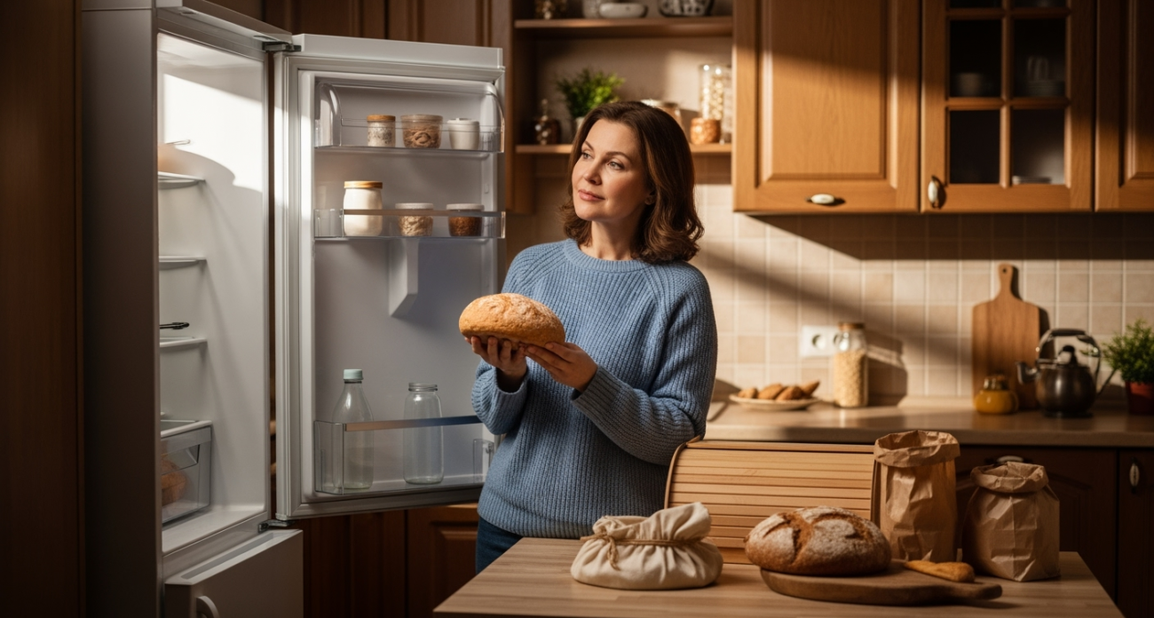 Выяснила, можно ли хранить хлеб в холодильнике: жаль, что узнала это только в 40 лет - как сделать так, чтобы он оставался свежим и вкусным