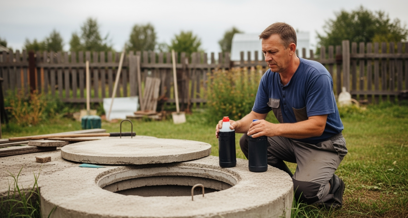 2 бутылки в септик — и жир с илом исчезнут за считанные часы: забудьте об ассенизаторе