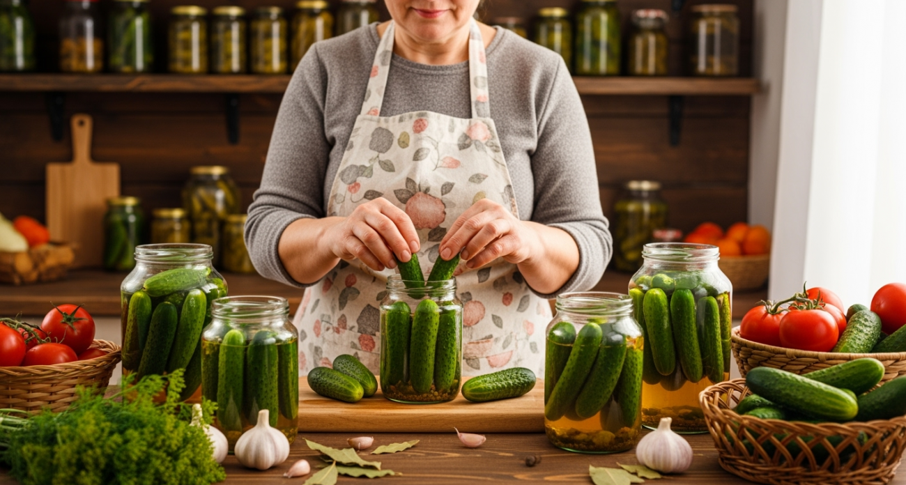Огурцы на зиму готовлю только так. Не остается даже рассола. Все, кто пробует, просят рецепт. Это лучшие хрустящие огурчики