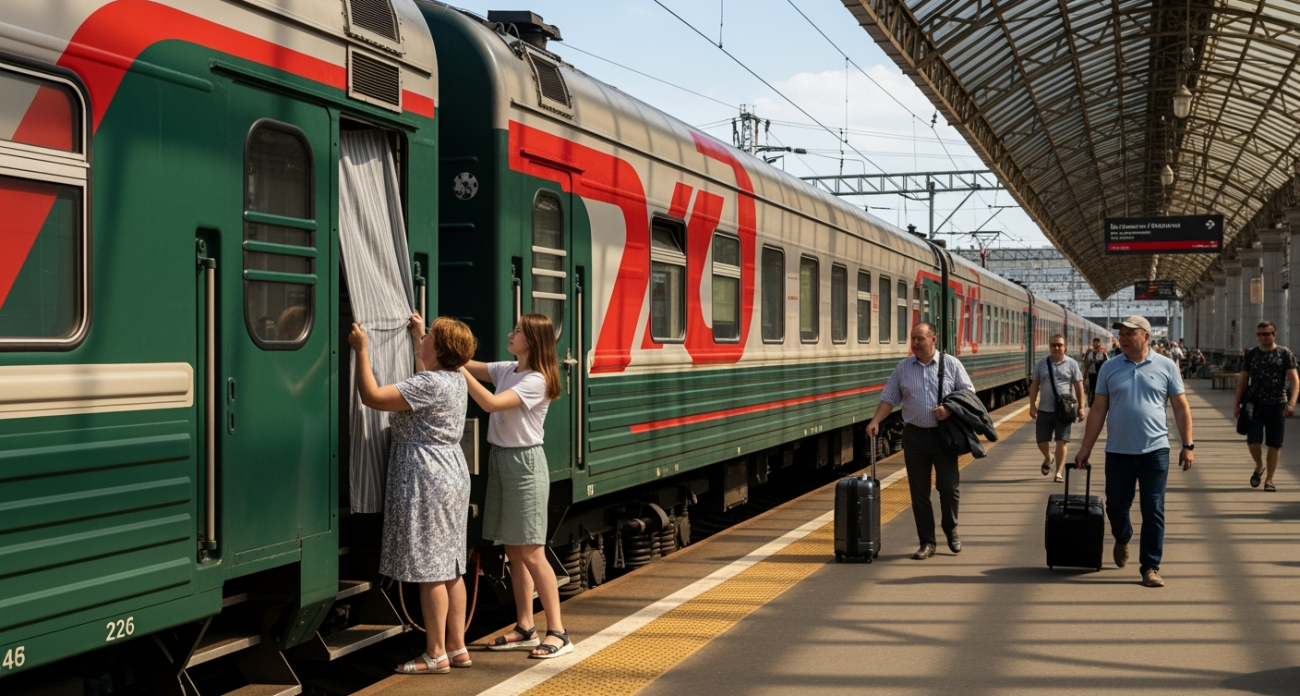 Покупают все места в купе плацкарта и устанавливают занавеску: хитрость опытных пассажиров