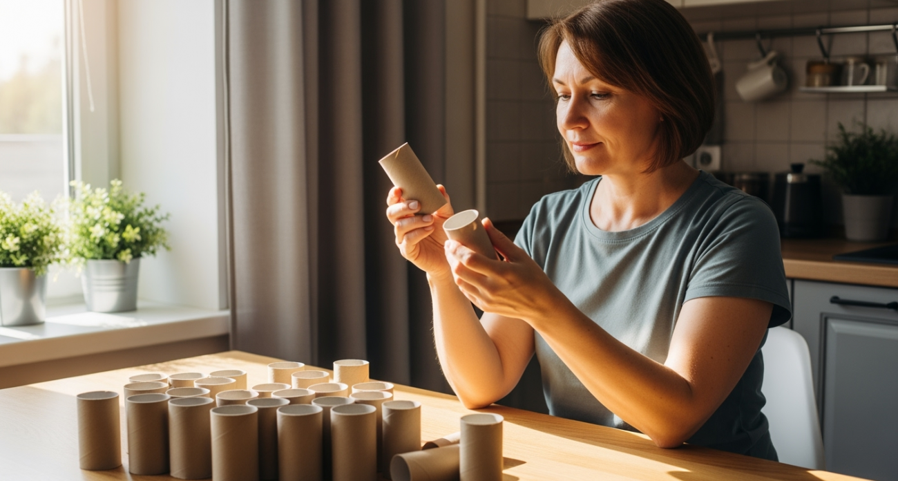 Втулки от туалетной бумаги собираю как сокровище: вот как их использую — очень полезная вещь для решения многих проблем