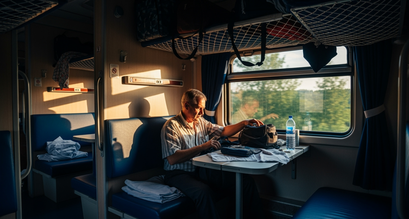 Как устроен китайский плацкарт и как там решают вопрос верхних полок и столиков