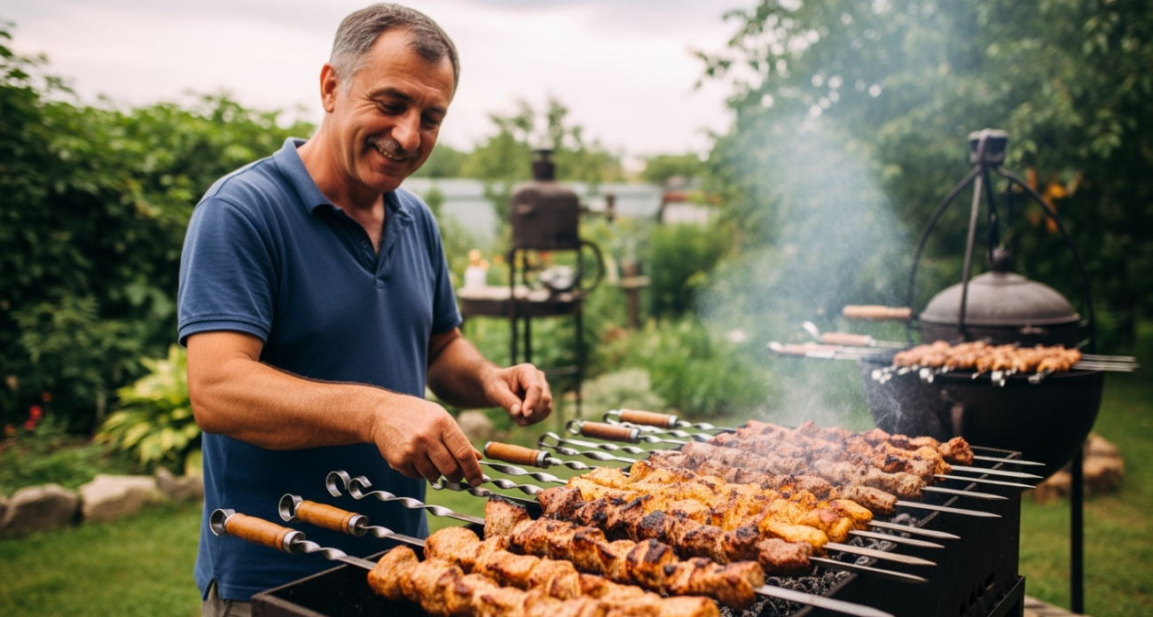Вот как грузины готовят мясо для шашлыка - забудьте об уксусе, майонезе и соевом соусе. Просто тает во рту
