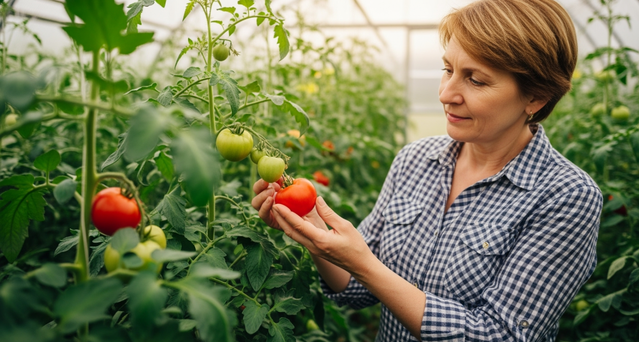 Избавляюсь от фитофторы на помидорах за одну обработку в июле. Через неделю растения как новенькие