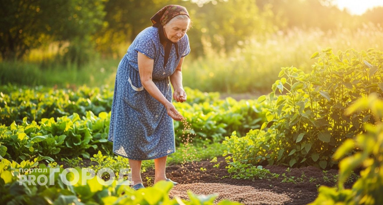 Сыплю на грядки копеечную крупу и не нарадуюсь - почва превращается в чистый чернозем