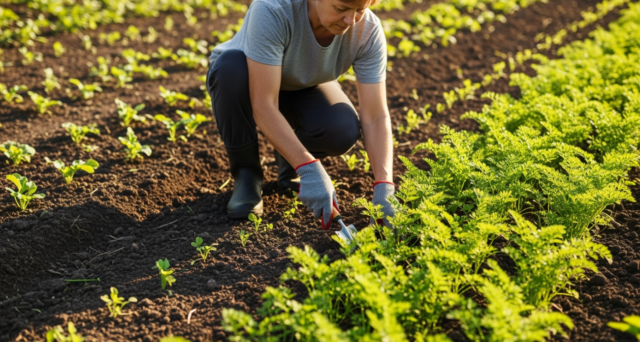 Эта жидкость выжигает сорняки мощнее уксуса и соли - они сдаются без боя навсегда