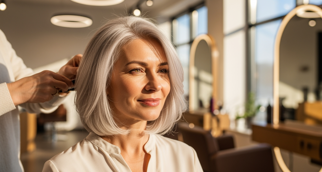 Женщинам 50+ срочно узнайте: эти стрижки дают эффект "вау" даже без укладки