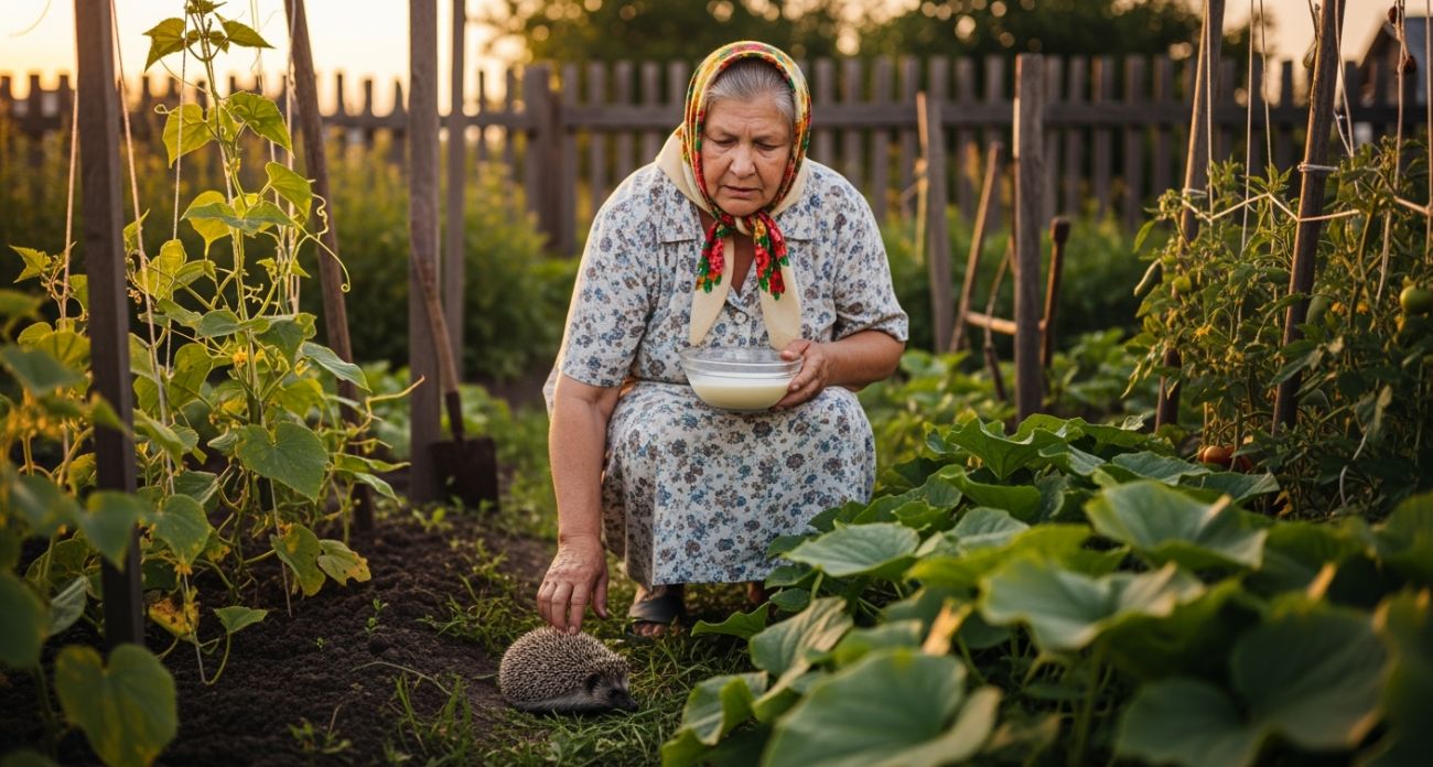 Ёж на участке - сигнал опасности: срочно прогоните или напоите молоком, если не уходит