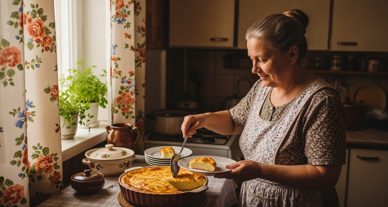 Секрет детсадовской творожной запеканки: повторите вкус детства дома за 30 минут