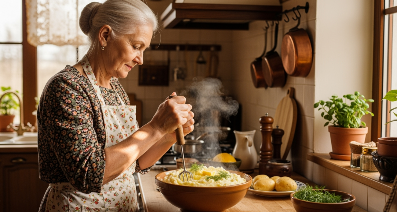 Секрет немецкого поселка: готовлю картофельное пюре по особому способу — результат вас удивит