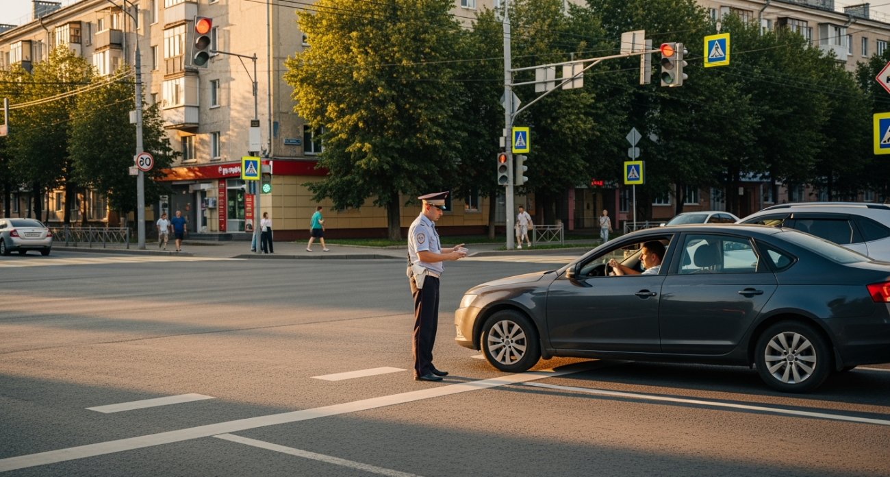 ГАИ раскрыла секрет: что делать, если уже пересекли стоп-линию на красный свет