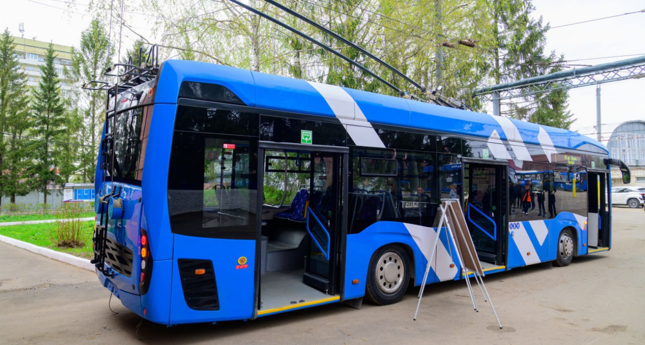 Десять новых троллейбусов привезут в Йошкар-Олу: таких нет ни в одном городе