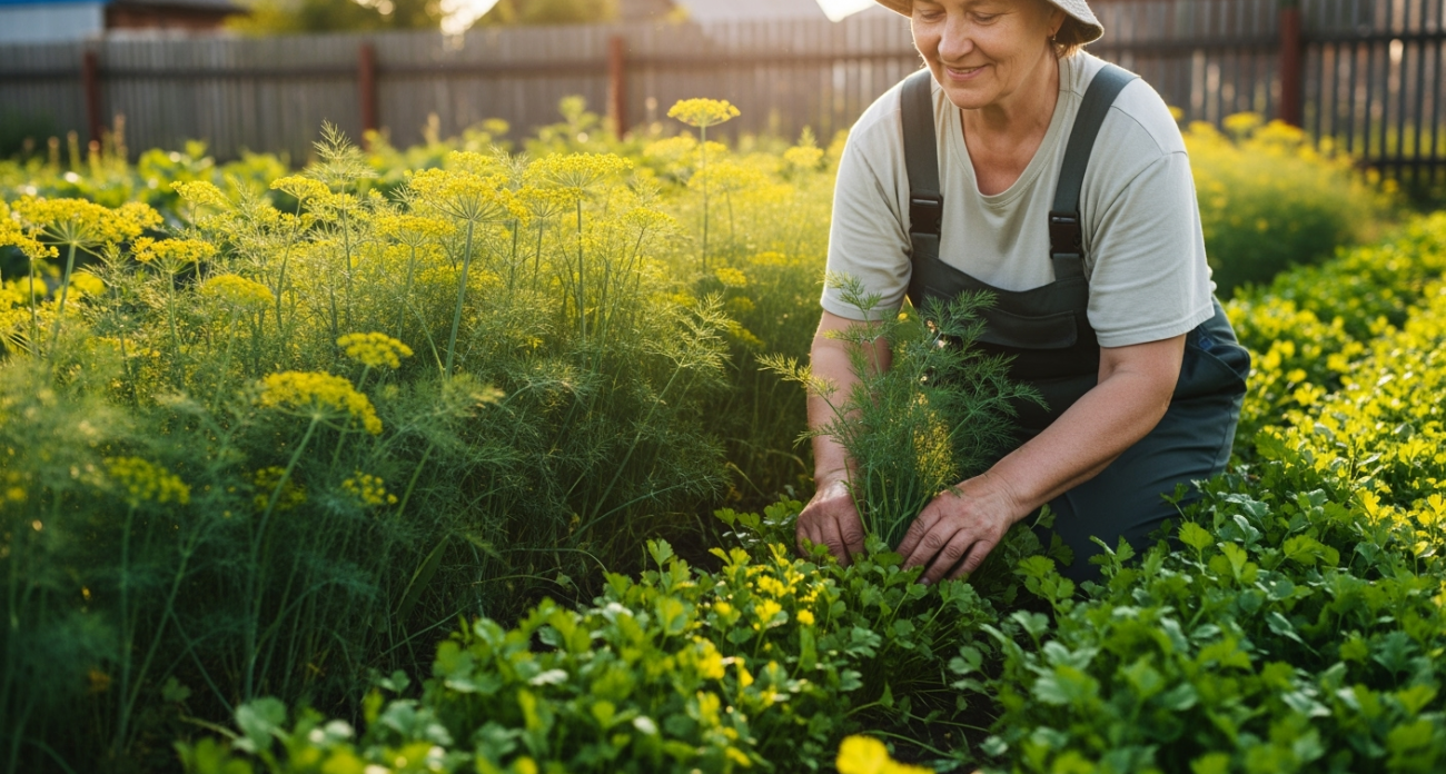 Второй урожай укропа и кинзы к сентябрю: опытные дачники раскрыли секрет легкого способа