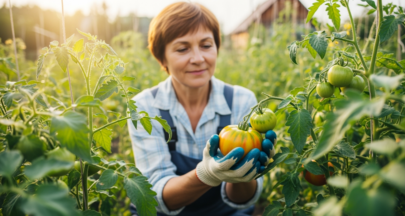 Фитофтора исчезает за 1 обработку в августе: через неделю томаты как новенькие