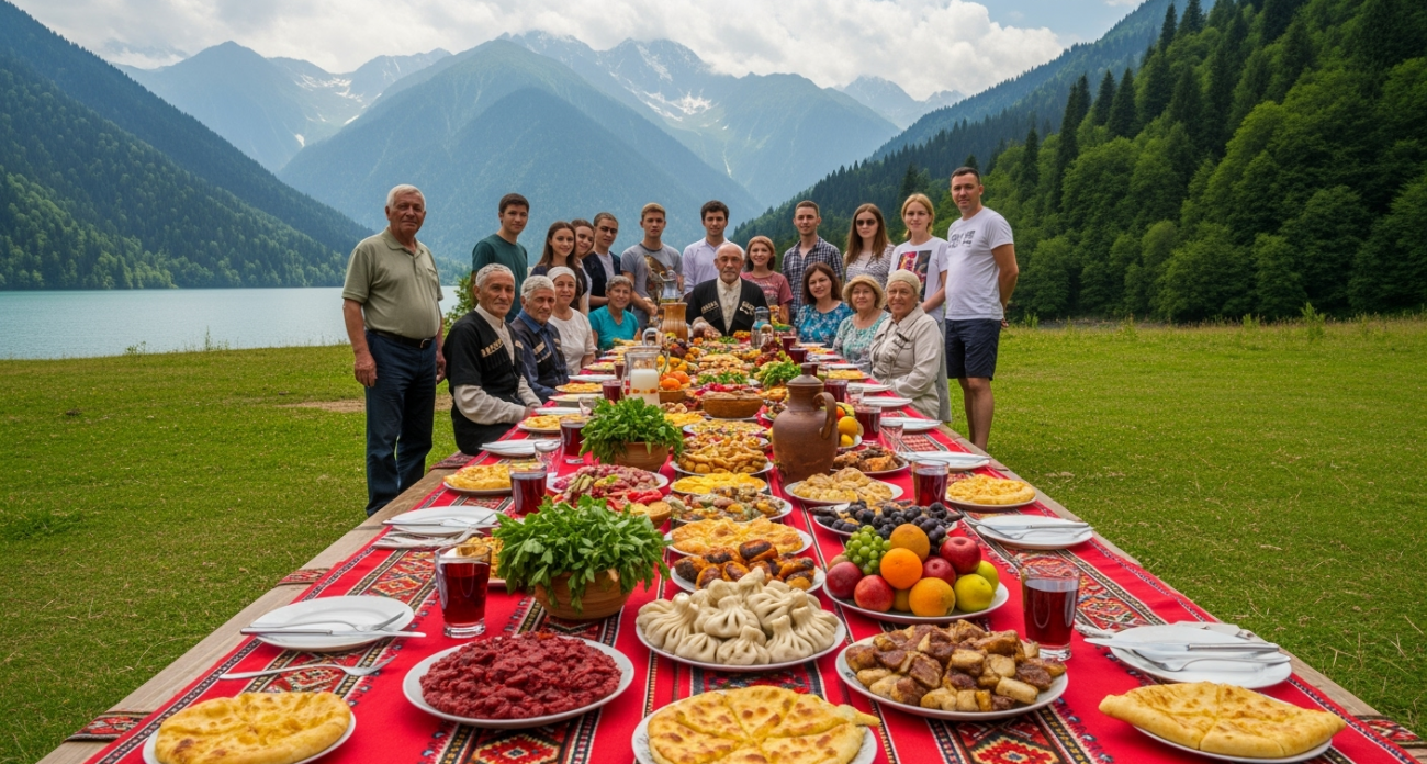 Экскурсия на абхазское застолье — откровенный отзыв туристки о том, что её там ждало